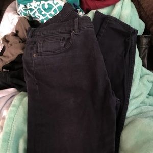 Indigo denim skinny jeans
